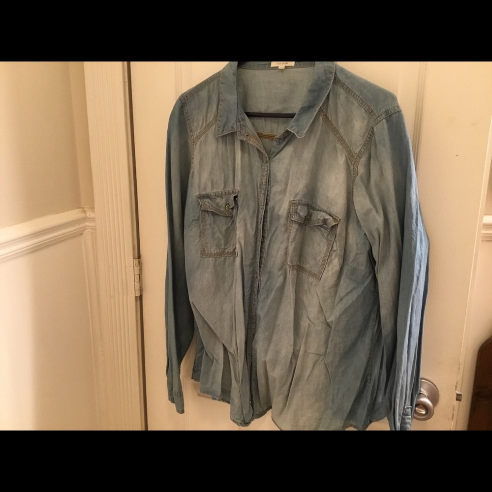 Light Blue Denim Shirt